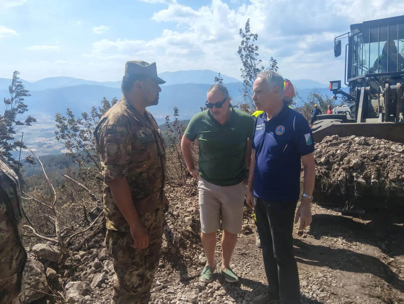 Linea tagliafuoco da tre chilometri. Svolta epocale sul Morrone