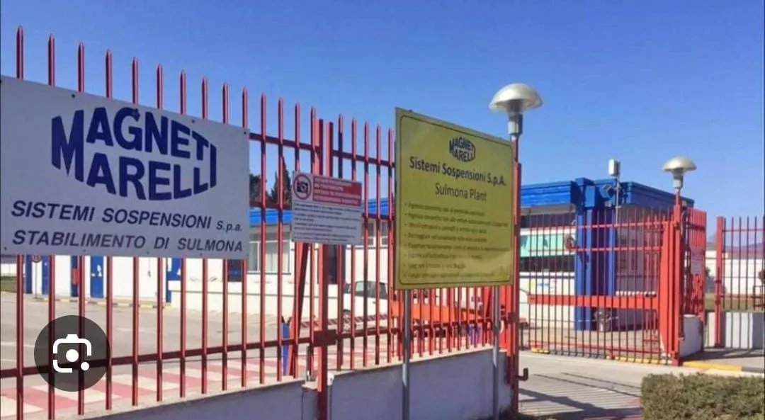 Marelli Sulmona, si cambia. Cassa integrazione ordinaria per 443 dipendenti