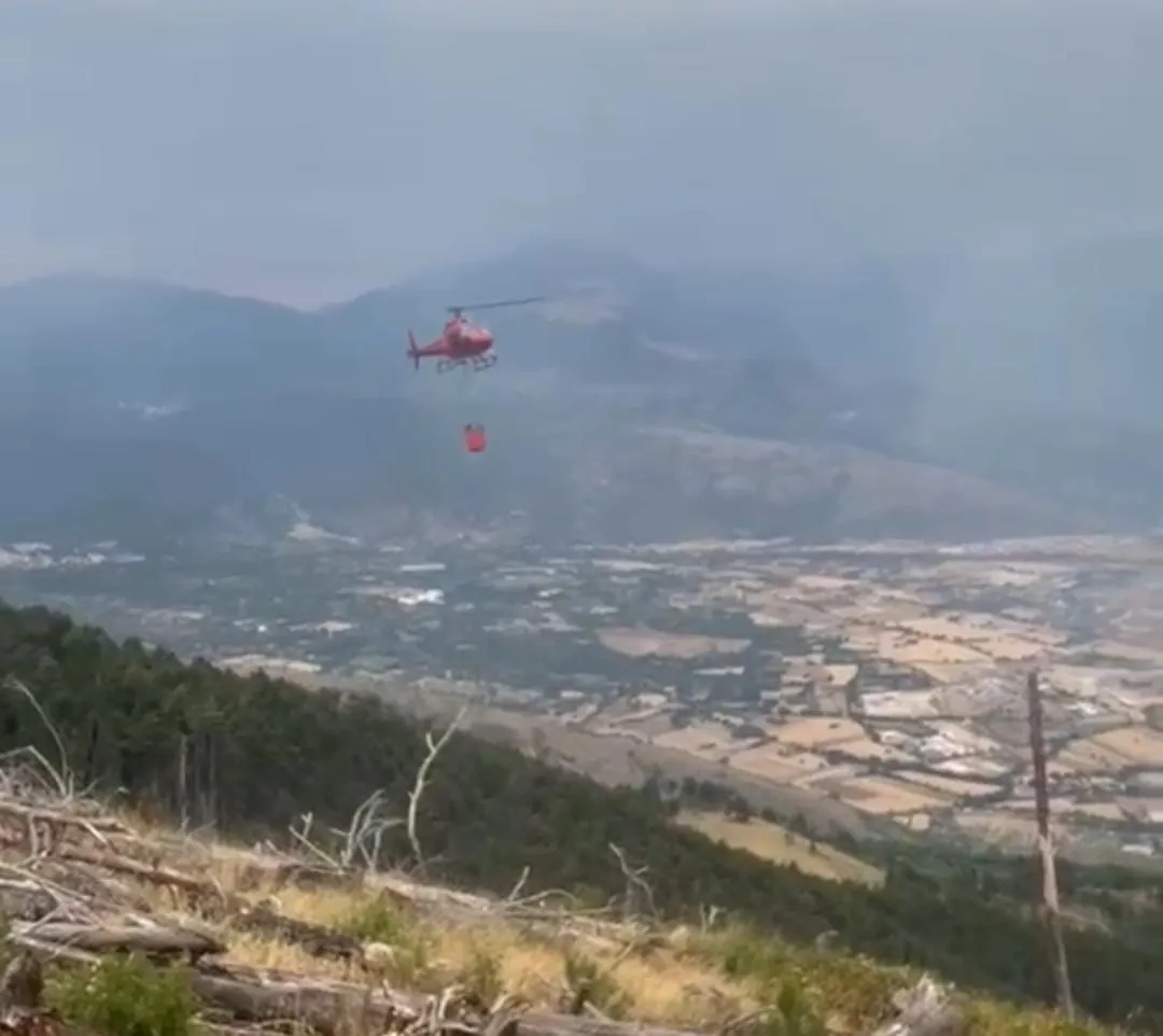 Fulmine innesca incendio, Morrone osservato speciale. Scatta il presidio