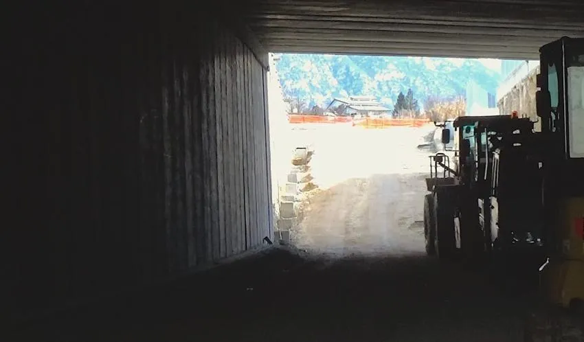 Santa Rufina, tarda la firma del Comune. Il tunnel è ancora un cantiere #