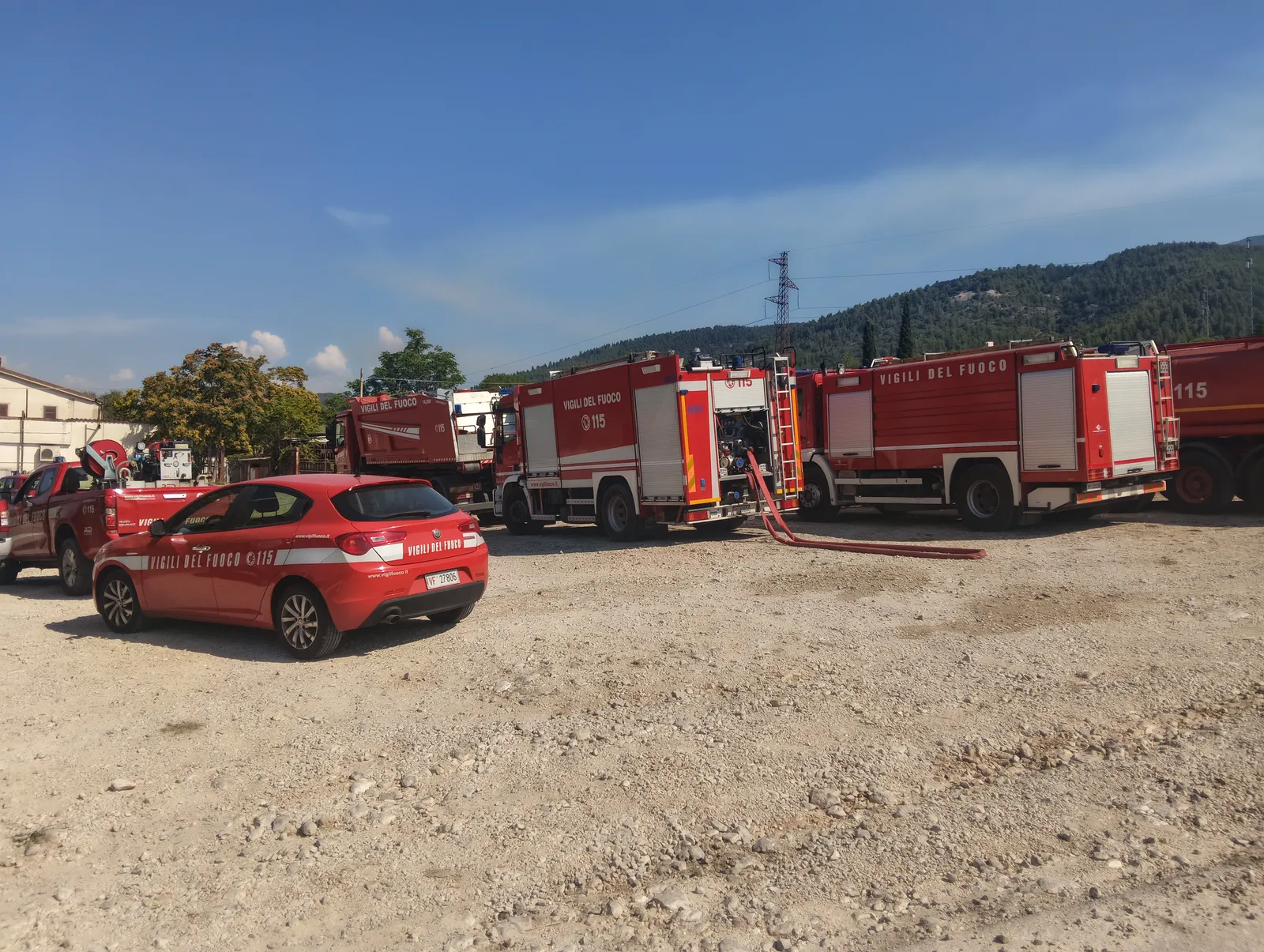 Morrone, super apripista e mezzi aerei sbloccati. Giornata campale sul Morrone
